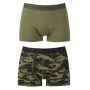 Top gun boxer shorts groen woodland dubbelpack