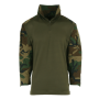 101-INC tactical shirt UBAC woodland camo