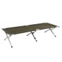 Mil-Tec veldbed 210x70 aluminium olijfgroen