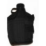 Veldfles van pvc met hoes zwart