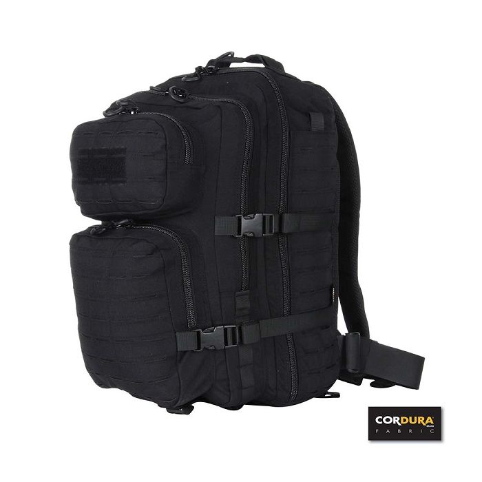 101-INC 3-day Assault rugtas cordura lasercut zwart