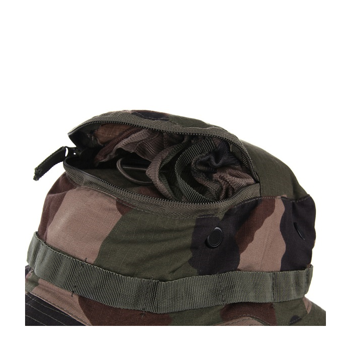 101-INC bush hoed met muskietnet Frans camo