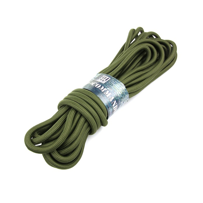 101-INC commando touw 9 mm 15mtr. groen
