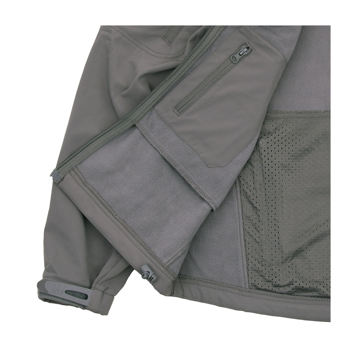 101-INC KSK commando softshell jack wolf grey