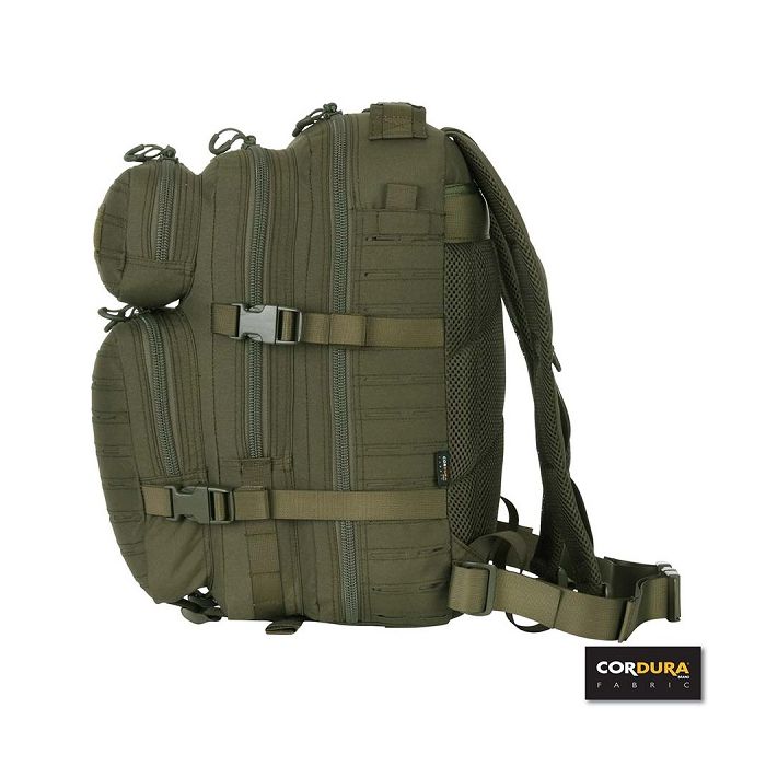 101-INC Assault rugtas cordura lasercut 28L groen