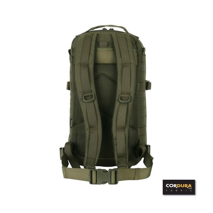 101-INC Assault rugtas cordura lasercut 28L groen