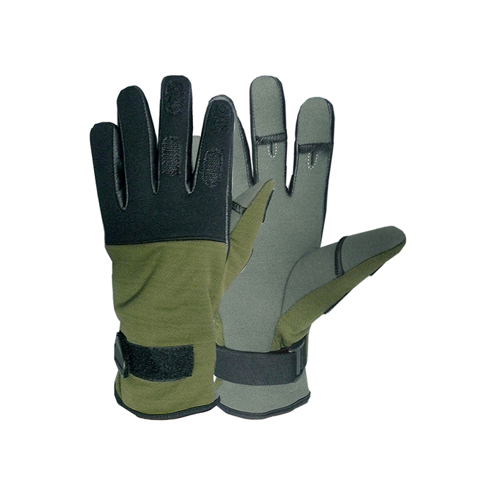 101-INC Pr. Tactical Neopreen handschoenen groen