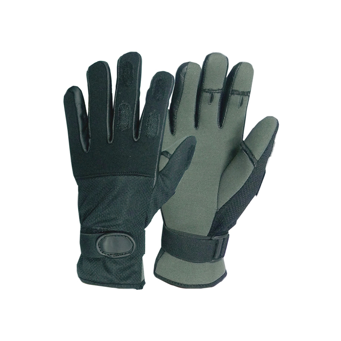 101-INC Pr. Tactical Neopreen handschoenen zwart