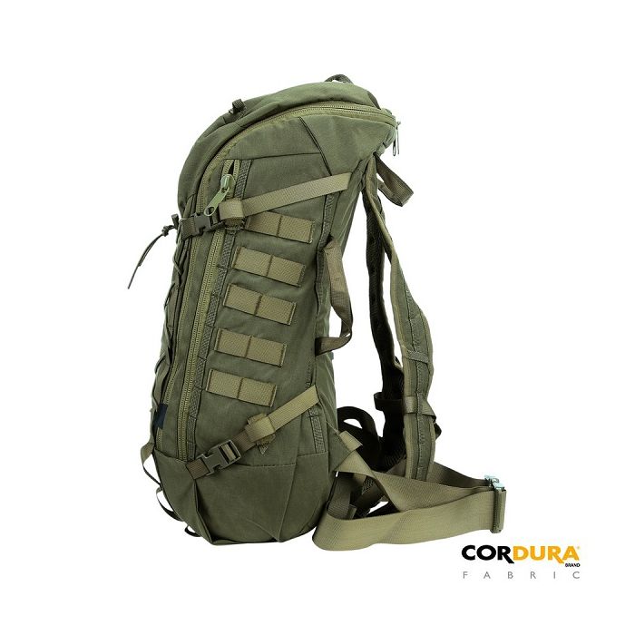 101-INC Rugtas contractor cordura groen