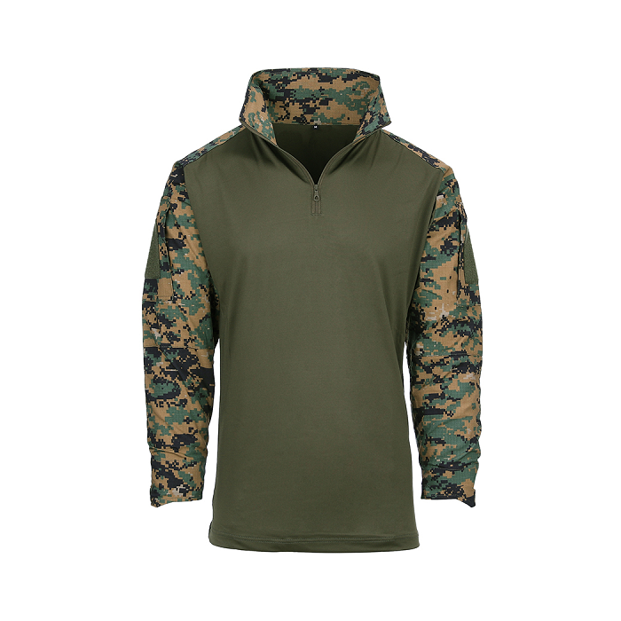 101-INC tactical shirt UBAC Warrior met elleboog bescherming digital camo