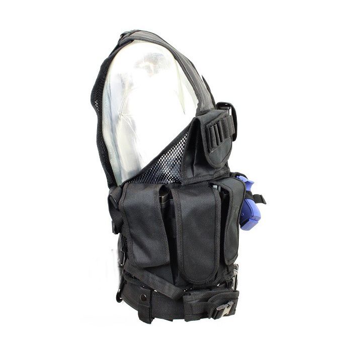 101-INC Tactical vest predator zwart