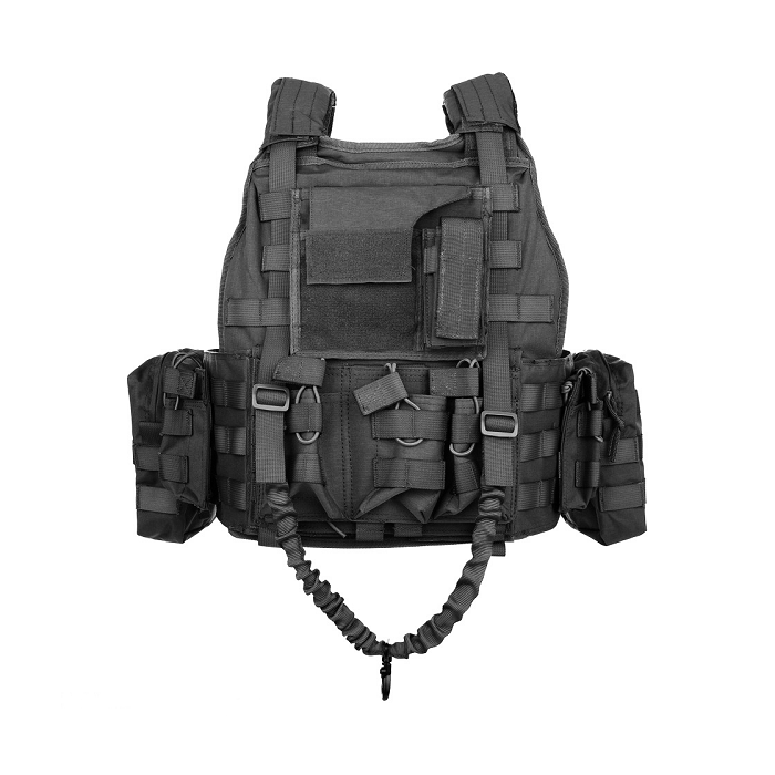 101-INC Tactical vest Ranger zwart