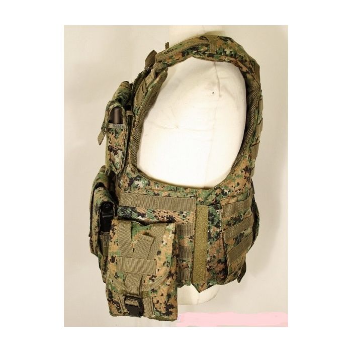 101-INC Tactical vest Raptor digital camo