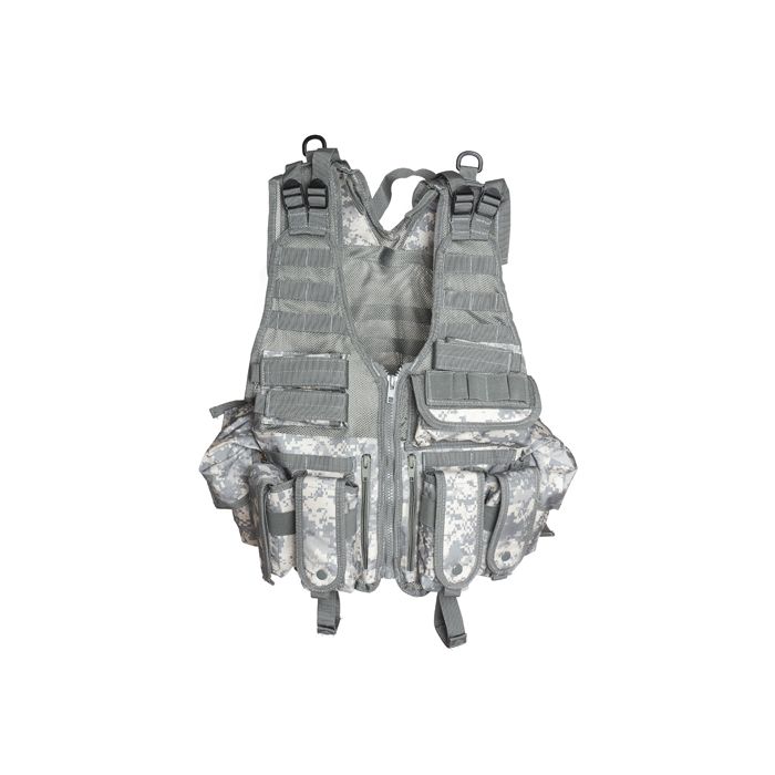 101-INC Tactical airsoft vest met molle systeem acu