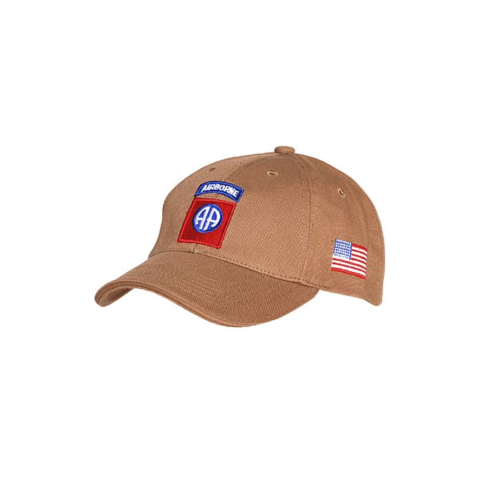 FOSTEX BASEBALL CAP 82ND AIRBORNE KHAKI