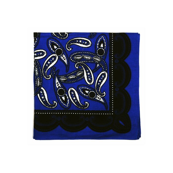 Bandana patroon blauw