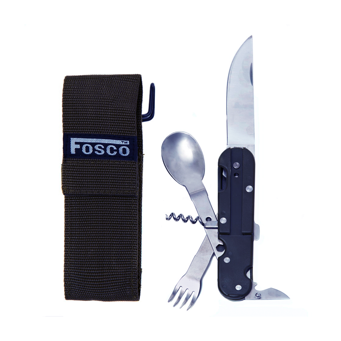 Fosco multitool zakmes zwart