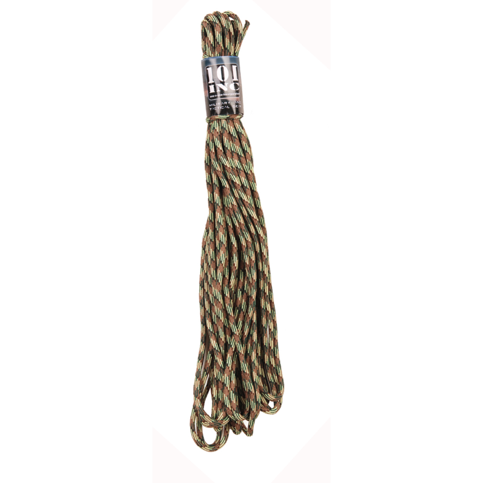 101-INC touw Recon 5 mm 15 meter woodland