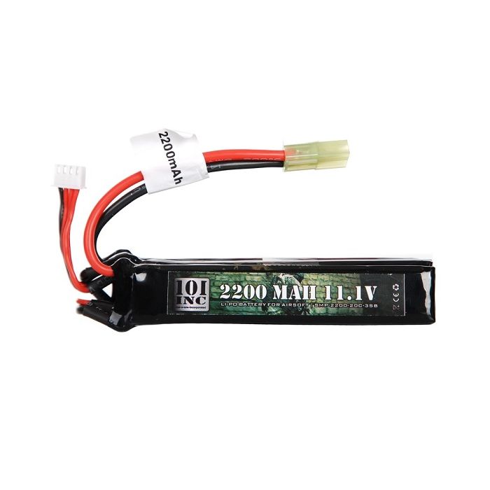 101 INC Li-Po batterij 11.1V -2200 MAH butterfly triple