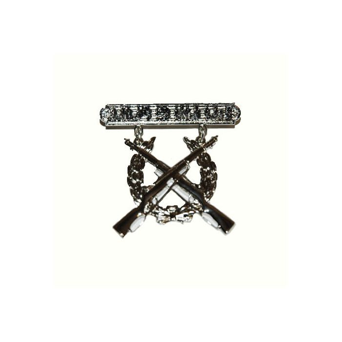 EMBLEEM METAAL RIFLE EXPERT SHOOTING BADGE