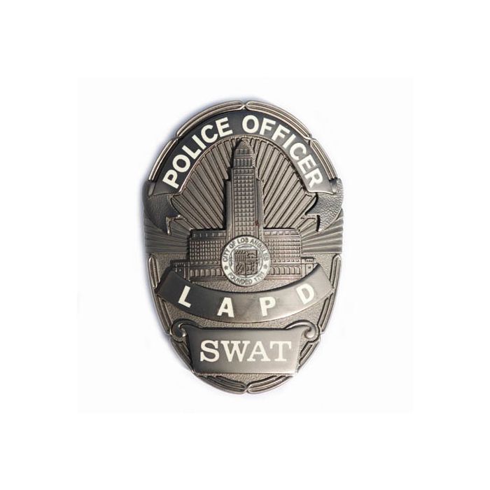 EMBLEEM METAAL POLICE OFFICER LAPD SWAT 