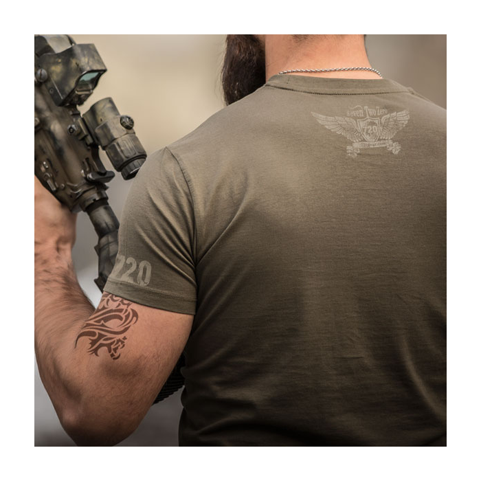 720gear T-shirt the wild groen