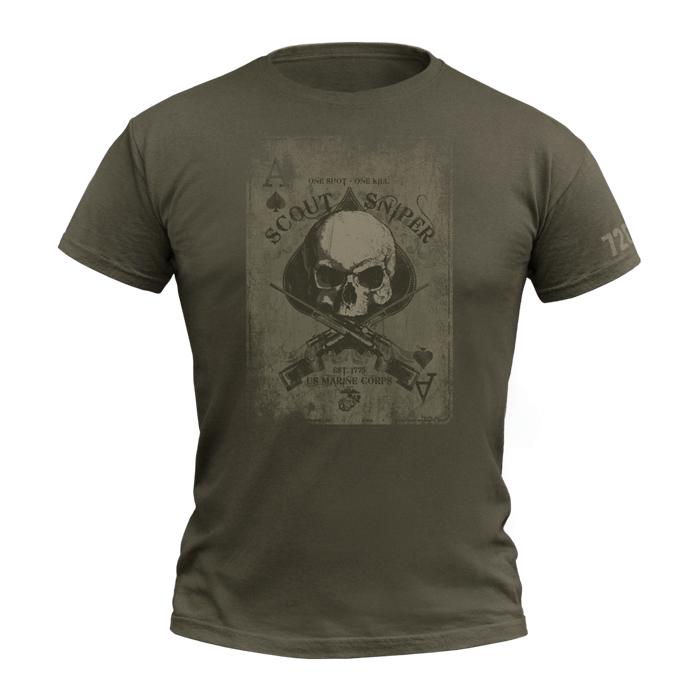 720gear T-shirt scout sniper groen