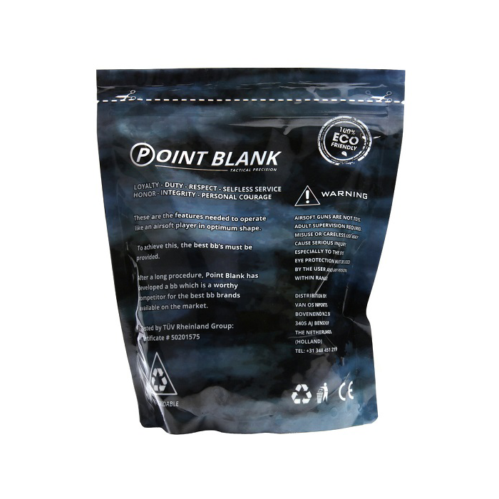 Airsoft BB's 0.28G Point Blank 1 Kg