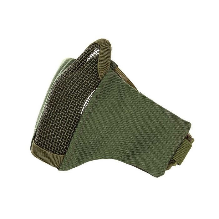 101-INC Airsoft face mask mesh groen