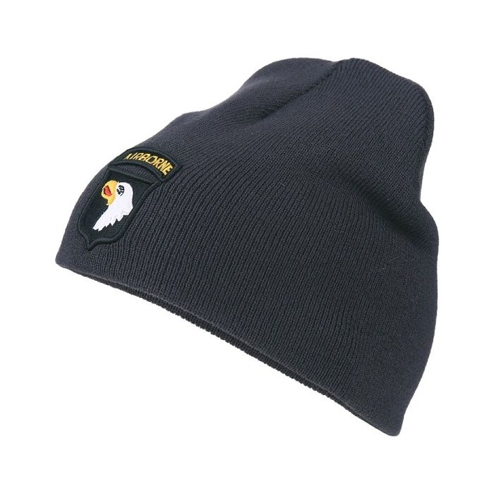 Beanie 101st Airborne Division antraciet