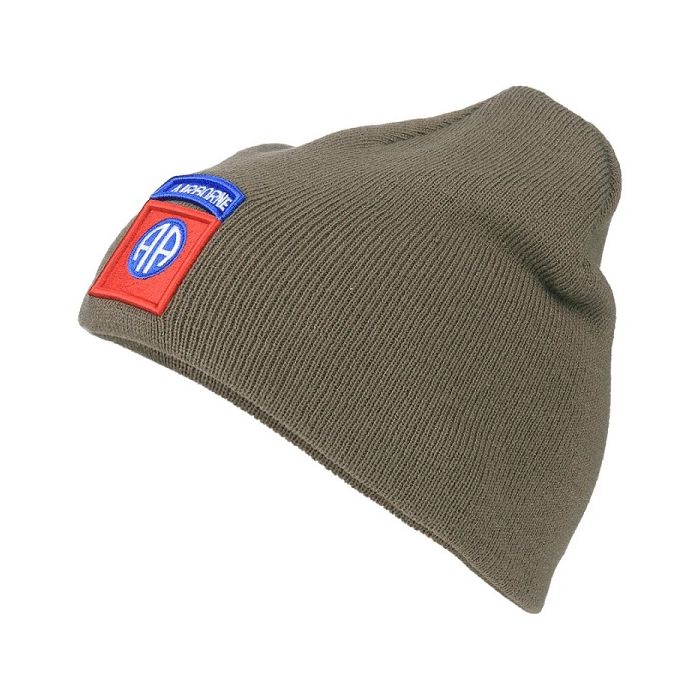 Beanie 82nd Airborne Division olijfgroen