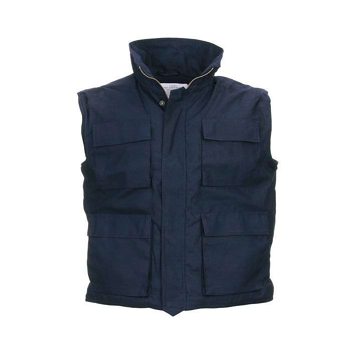 Fostex bodywarmer blauw