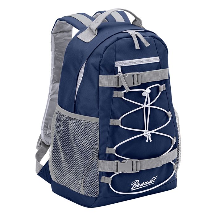 Brandit rugtas urban cruiser navy grey white 20L
