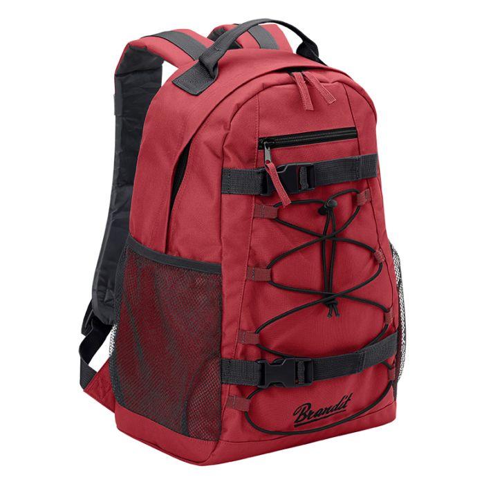 Brandit rugtas urban cruiser red black 20L