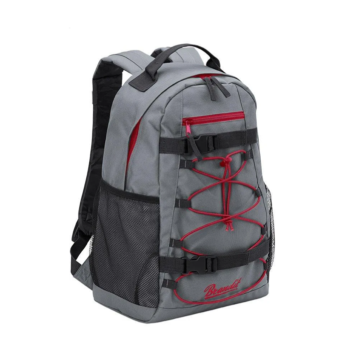 Brandit rugtas urban cruiser grey red 20L