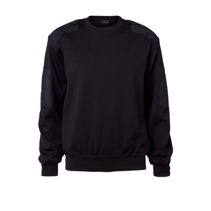 CC55 Nato commando trui ronde hals blauw