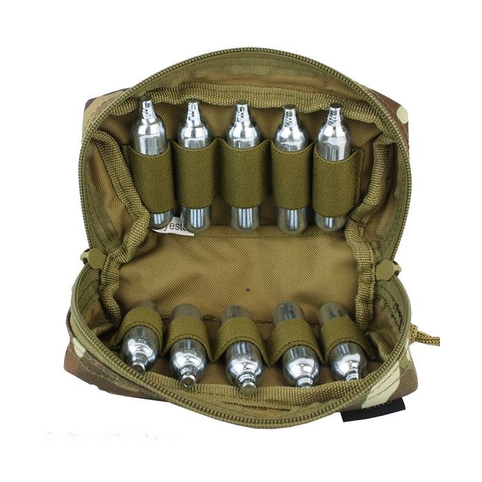 101-INC Molle pouch shot shell groen