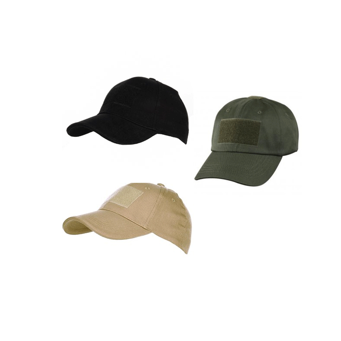 Basebaalcap contractor groen, zwart, khaki