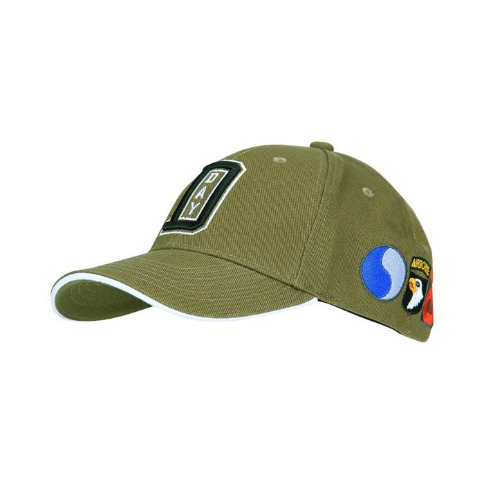 Baseball cap WW II D-day groen