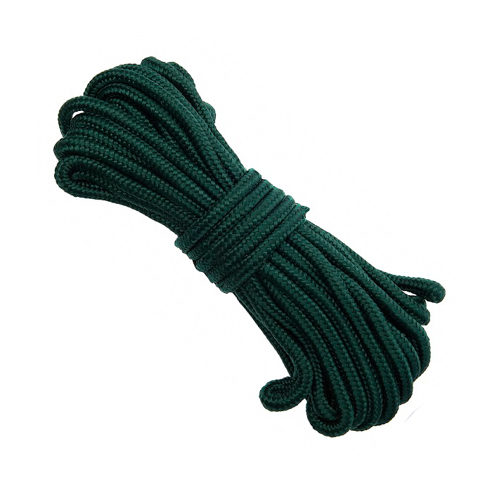 Fosco touw 7 mm groen 15mtr