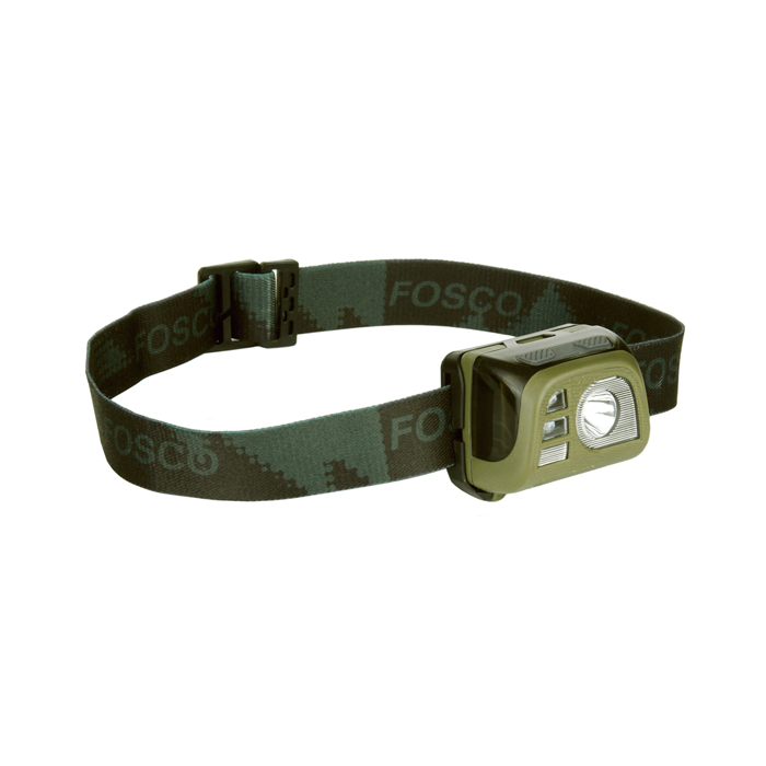 Fosco tactical hoofdlamp groen