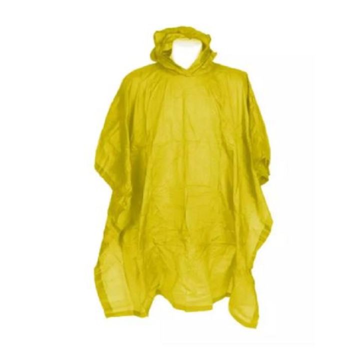 Fostex lichtgewicht poncho geel