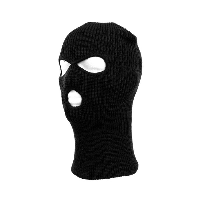 Fostex bivakmuts 3-gaats acryl zwart