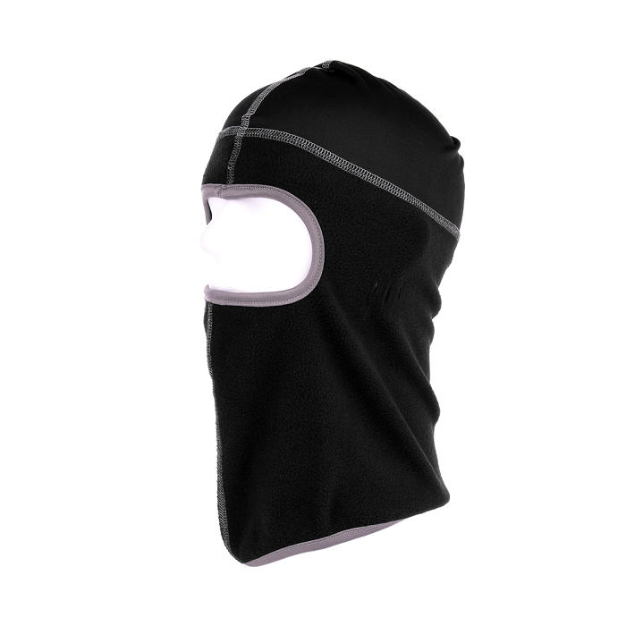 Fostex helm bivakmuts 1-gaats fleece zwart
