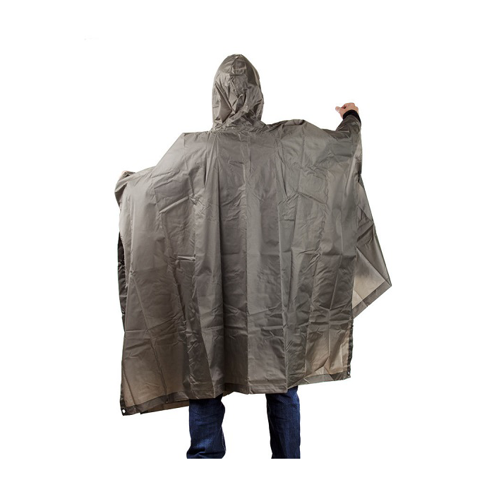 Fostex poncho ripstop groen