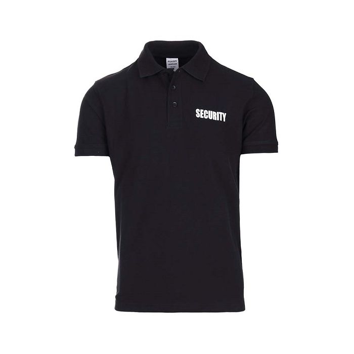 Fostex polo shirt security zwart