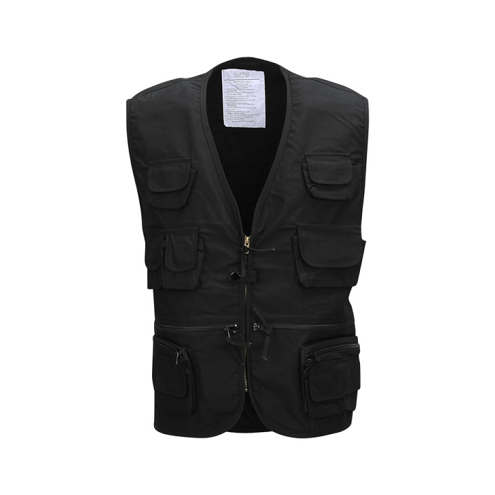 Fostex vest zwart