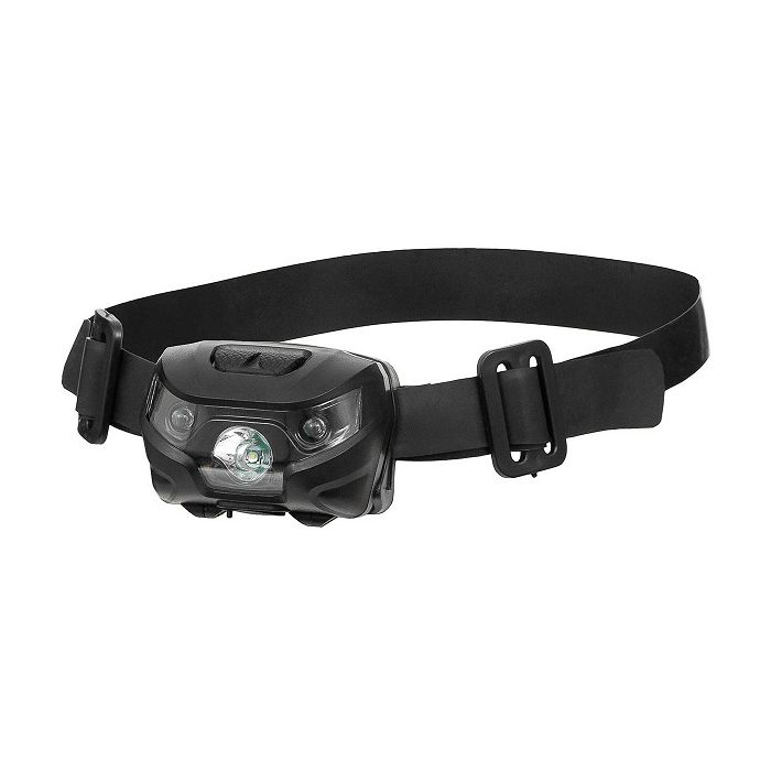 Fox oplaadbare hoofdlamp zwart