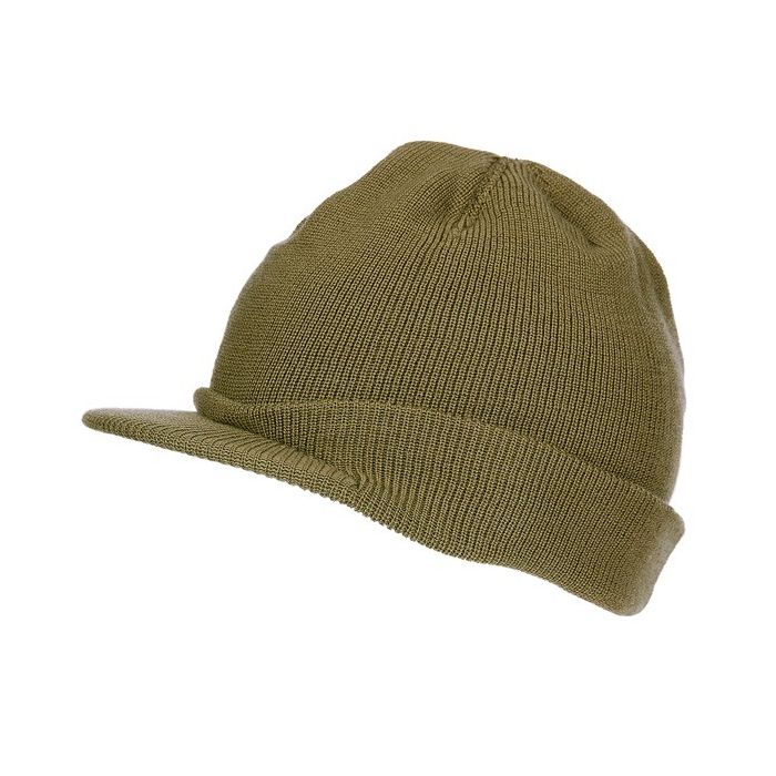 Fostex Jeepcap wol WWII groen