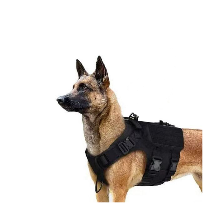 K9 honden tuigje harnas zwart